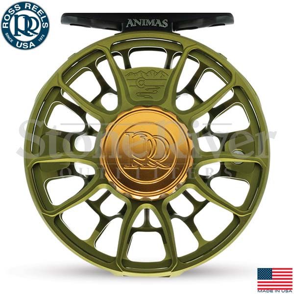 Ross Animas Fly Reels (Olive)