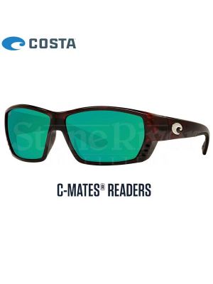 Costa Del Mar Tuna Alley Sunglasses - Tortoise/Green Mirror