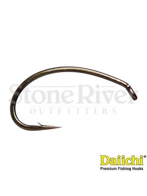 Daiichi Dry Fly Hooks 2X Long 1280 Bronze - 12 / 25