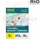 RIO Fluoroflex Salt Bonefish 9ft Leader (1pk)